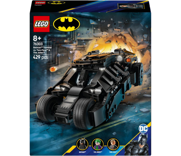 LEGO DC 76303 Tumbler Batmana kontra Dwie twarze i Joker - 1298094 - zdjęcie 4